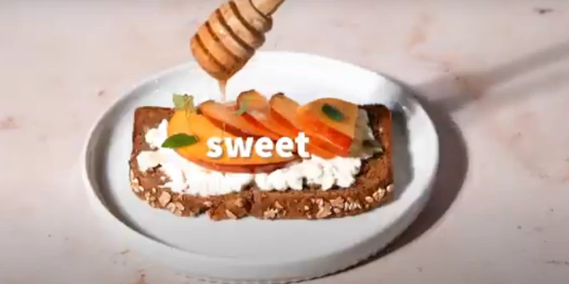 Cottage cheese toast step 3